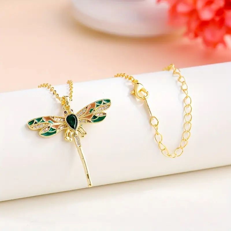 Collier Pendentif Libellule