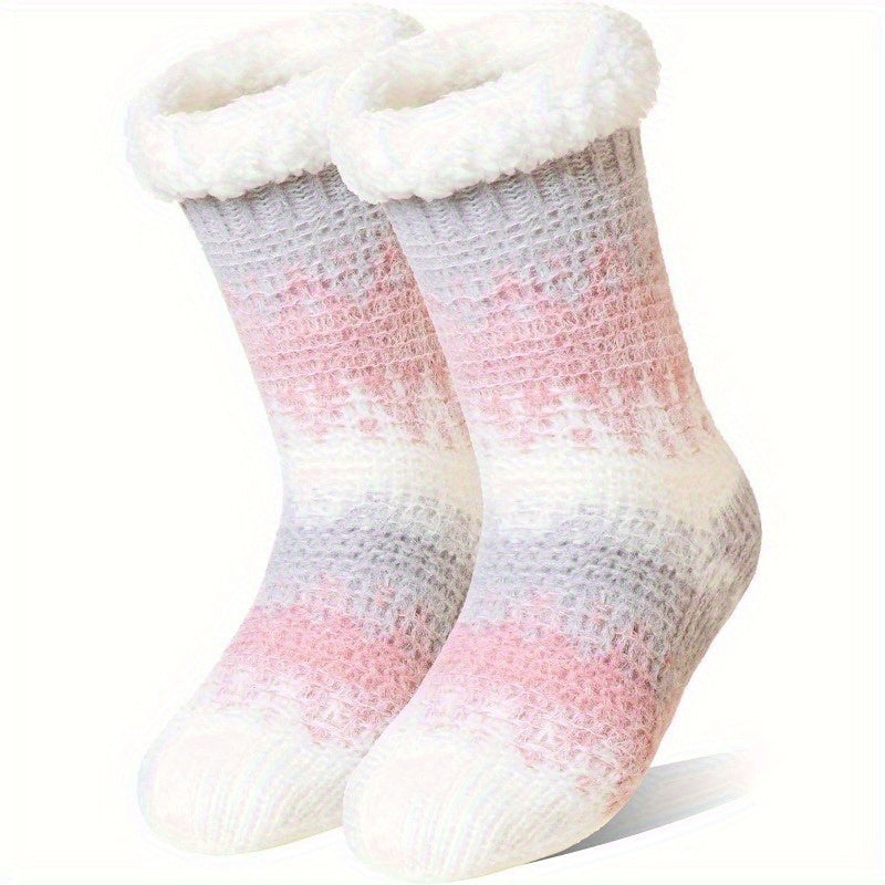 Chaussettes Chaudes Antidérapantes