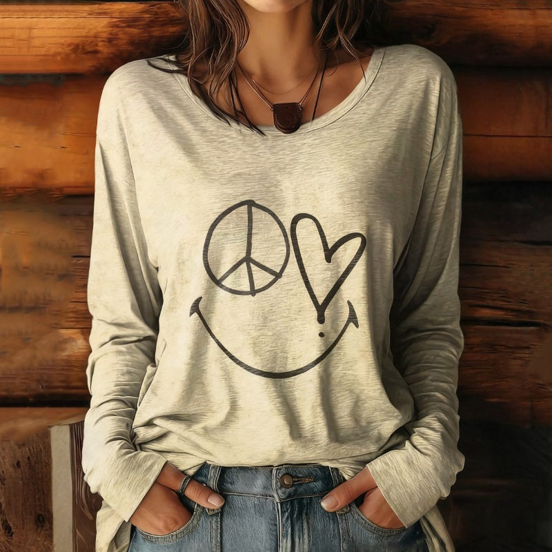 T-Shirt Vintage Décontracté