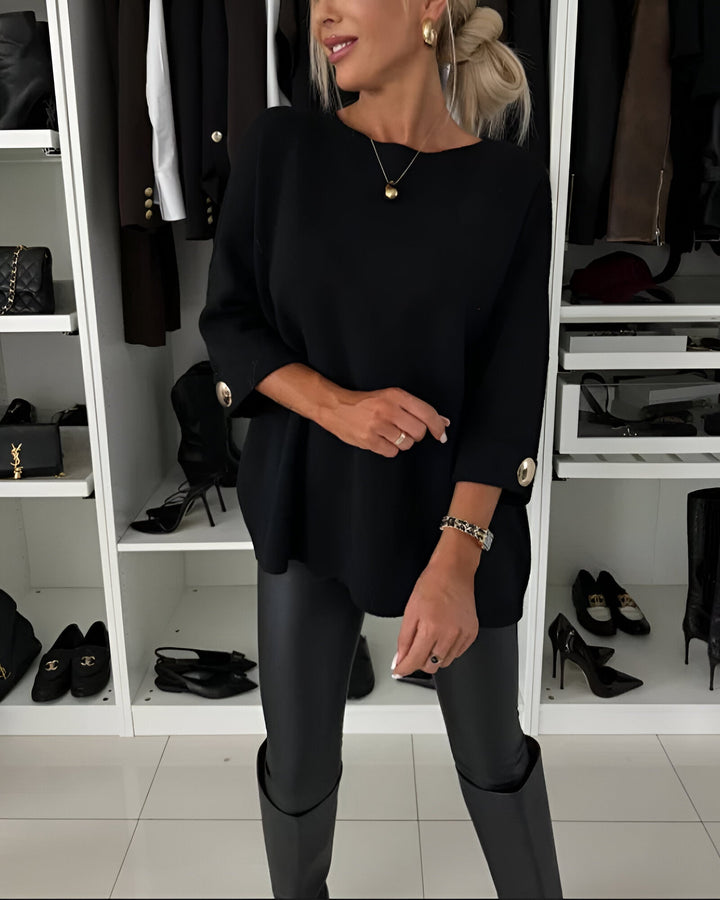 Lucie™ | Soft Sweater with Buttons