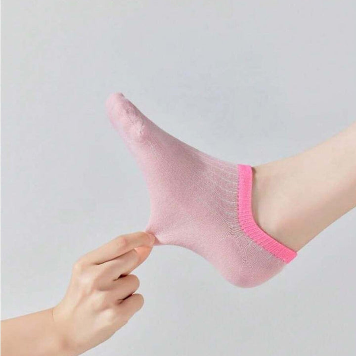 Chaussettes Décontractées À Blocs De Couleur