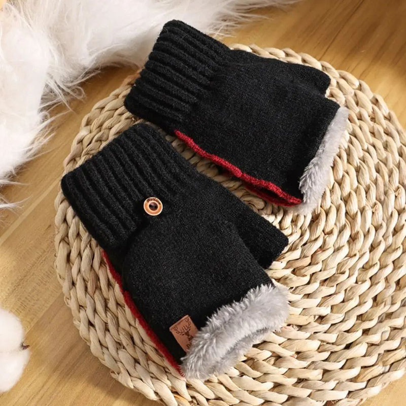 Gants Chauds En Peluche