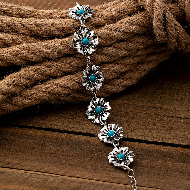 Bracelet Fleuri Vintage