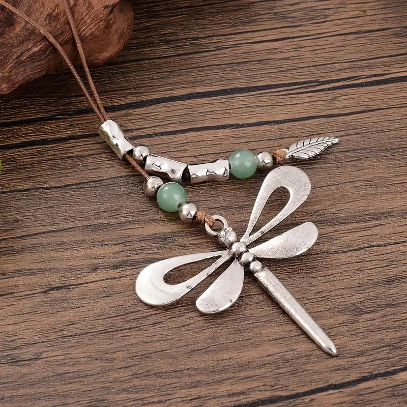 Collier Pendentif Libellule
