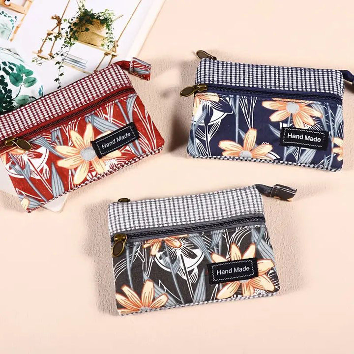 Porte-Monnaie Vintage Floral
