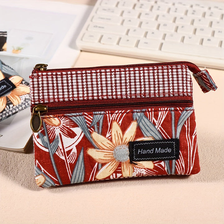 Porte-Monnaie Vintage Floral