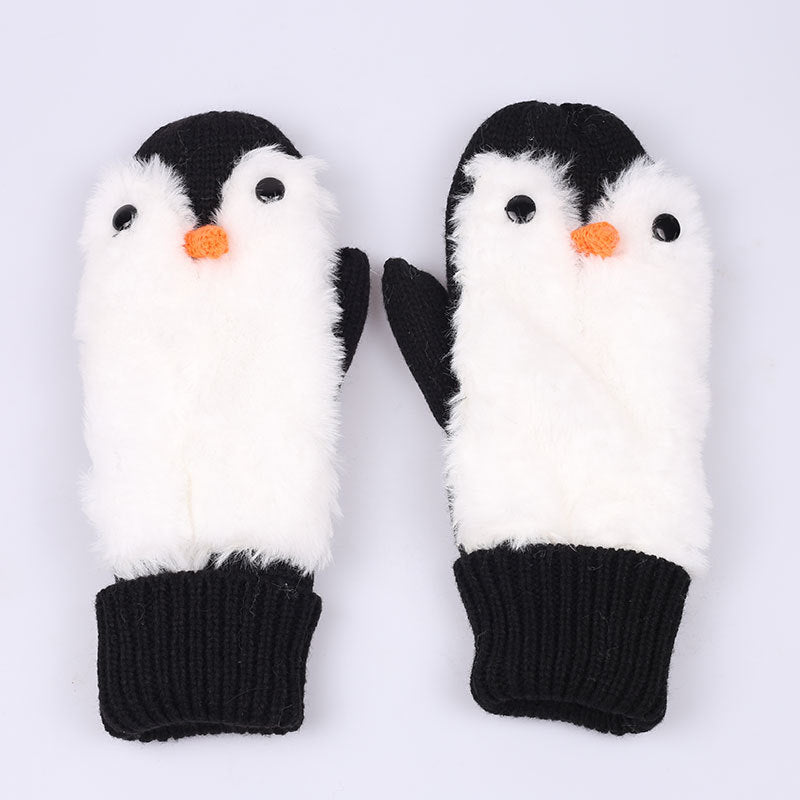 Gants Chauds De Dessin Animé