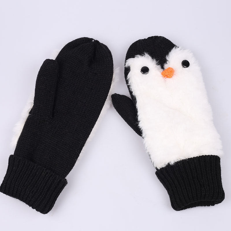 Gants Chauds De Dessin Animé