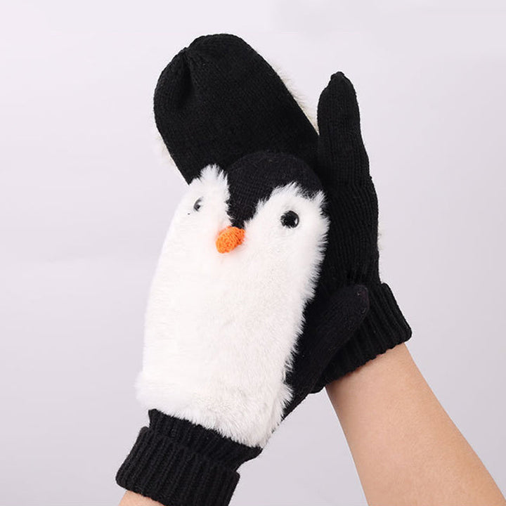 Gants Chauds De Dessin Animé