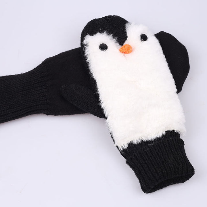 Gants Chauds De Dessin Animé