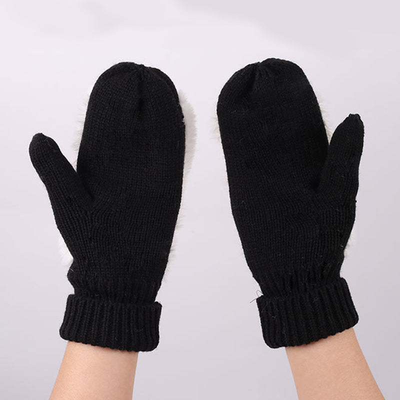 Gants Chauds De Dessin Animé