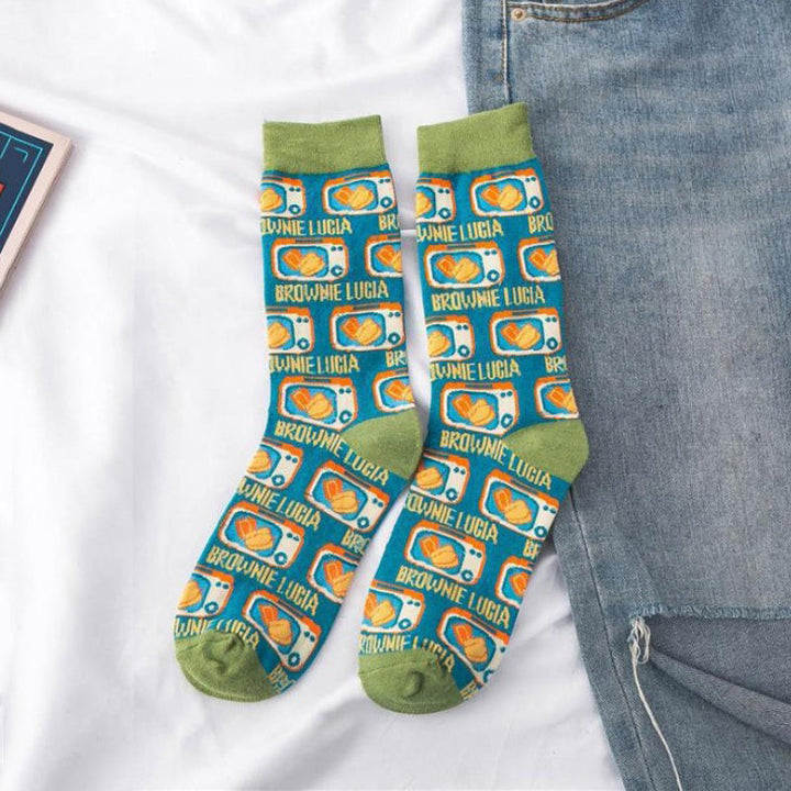 Chaussettes Décontractées Vintage