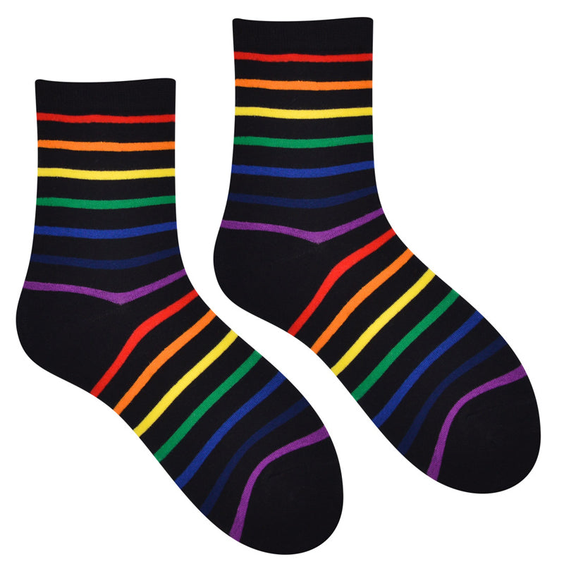 Chaussettes Rayées Colorées