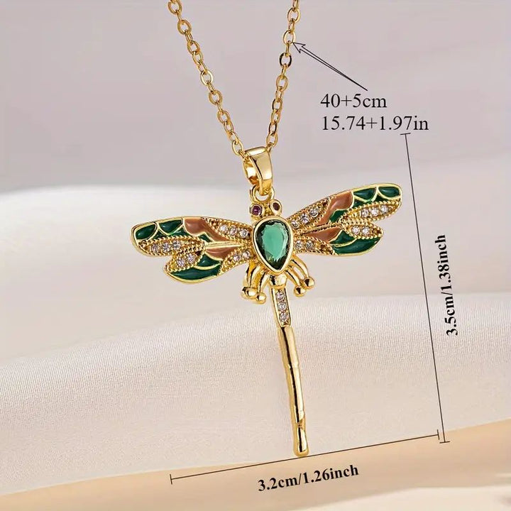 Collier Pendentif Libellule