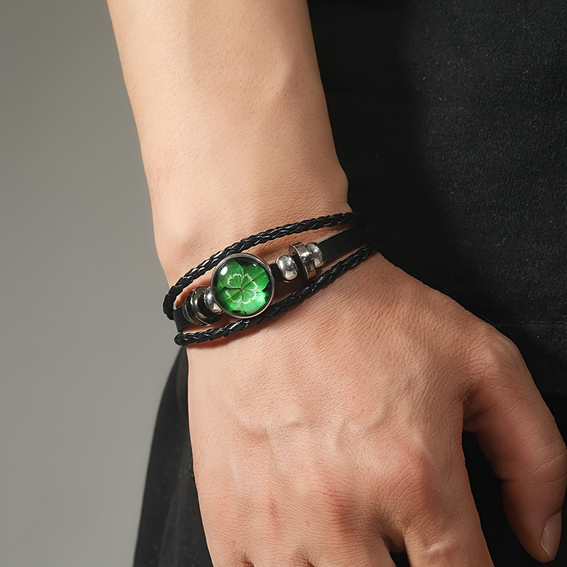 Bracelet Trèfle À Quatre Feuilles
