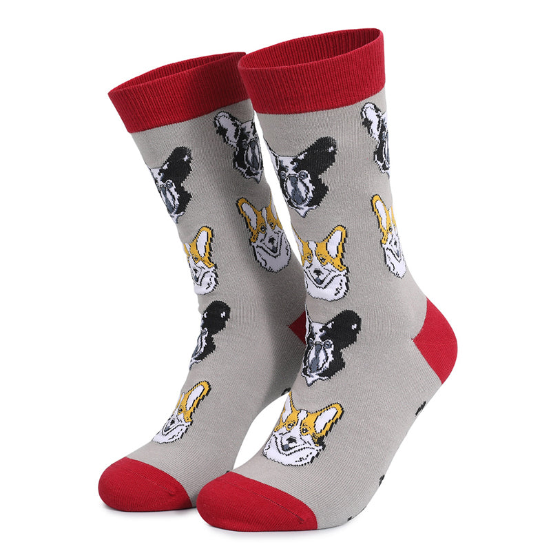 Chaussettes Vintage À Imprimé Animal