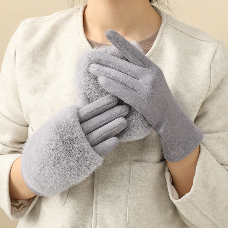 Gants Chauds En Peluche