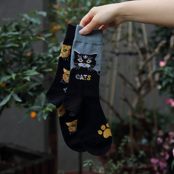 Chaussettes Asymétriques Décontractées