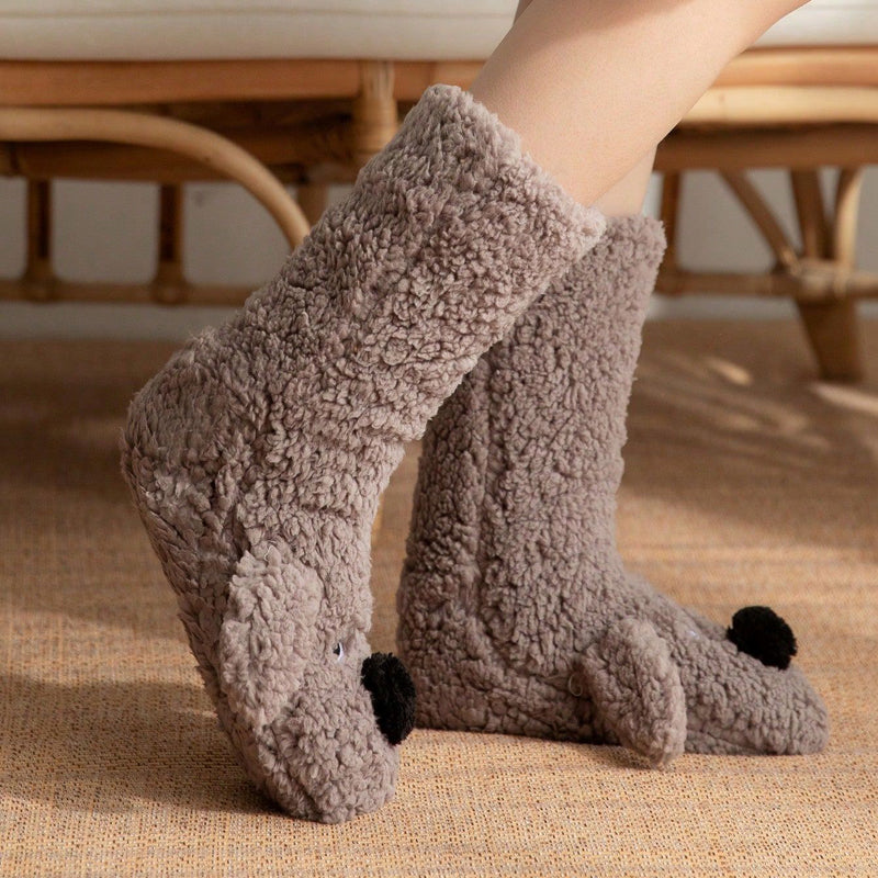 Chaussettes Chaudes Antidérapantes