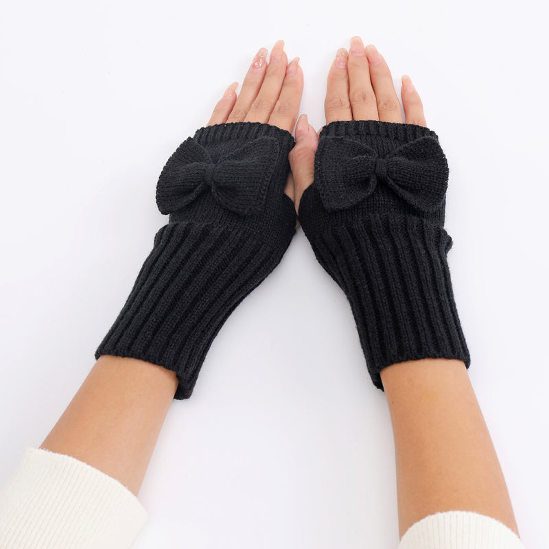 Gants Chauds De Couleur Unie