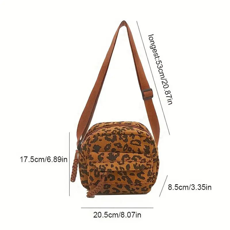 Sac Léopard Vintage