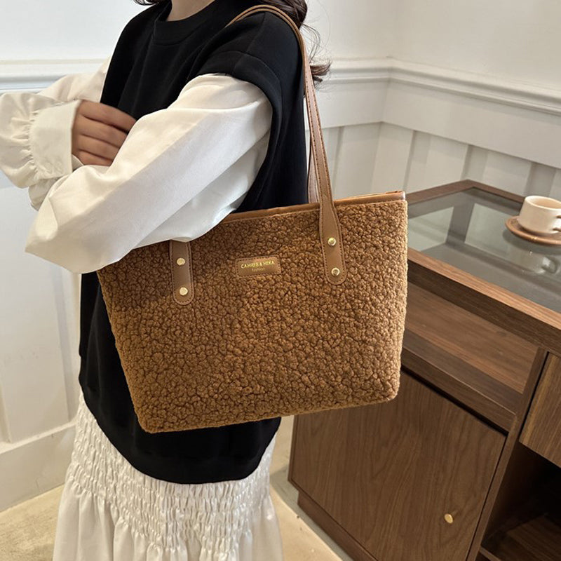Sac En Peluche Vintage