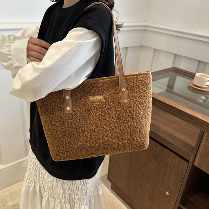 Sac En Peluche Vintage