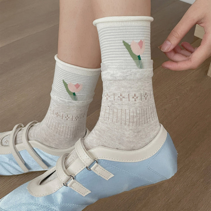 Chaussettes Décontractées Vintage