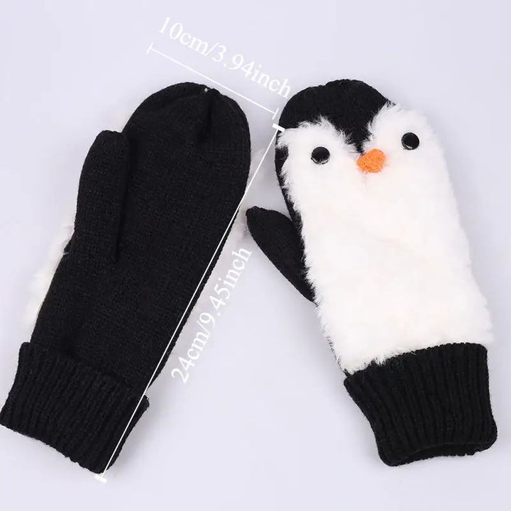 Gants Chauds De Dessin Animé