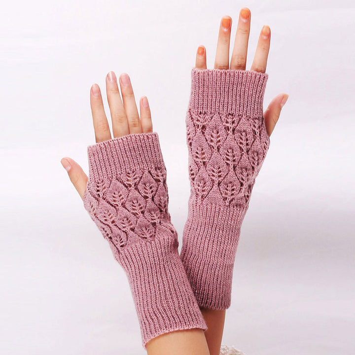 Gants Chauds De Couleur Unie