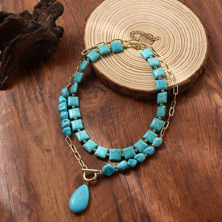 Collier Pendentif Bohème Vintage