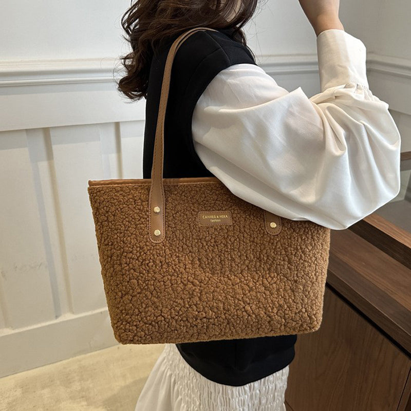 Sac En Peluche Vintage