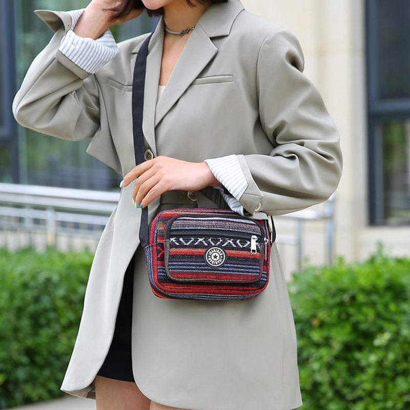 Sac Vintage À Rayures