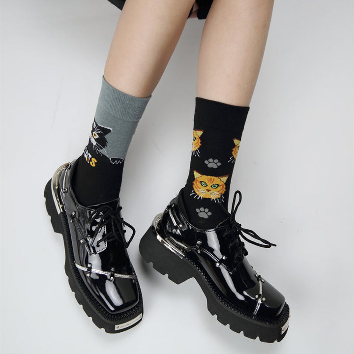 Chaussettes Asymétriques Décontractées