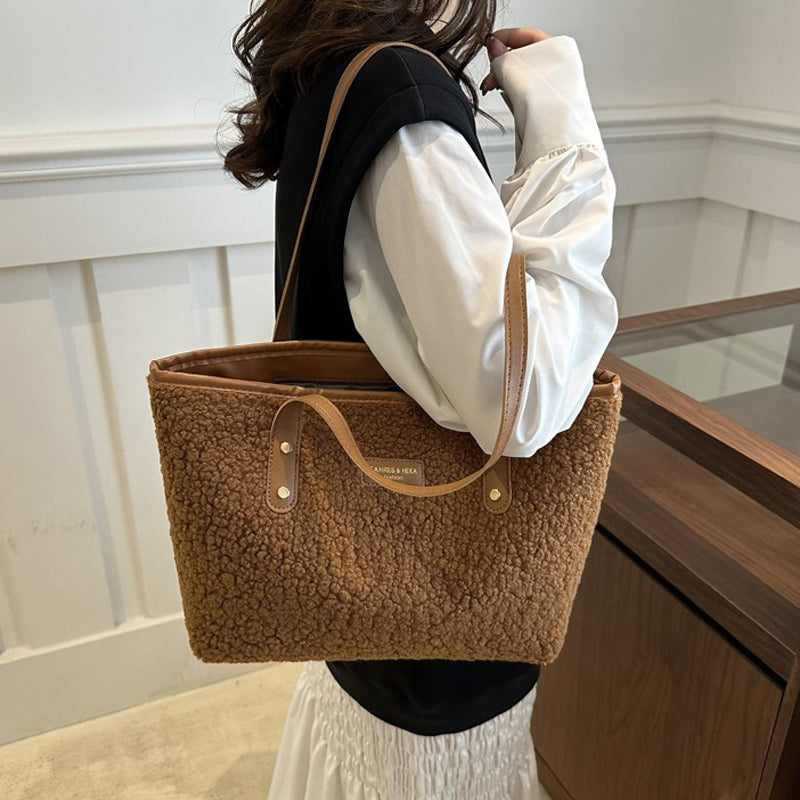 Sac En Peluche Vintage