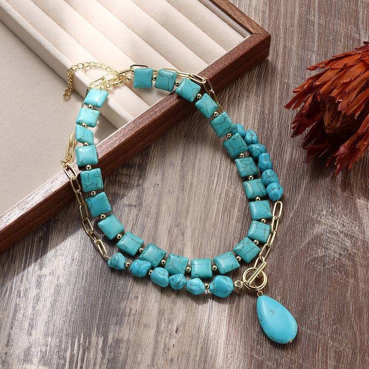 Collier Pendentif Bohème Vintage