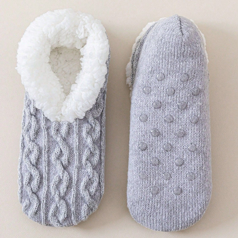 Chaussettes Chaudes Antidérapantes