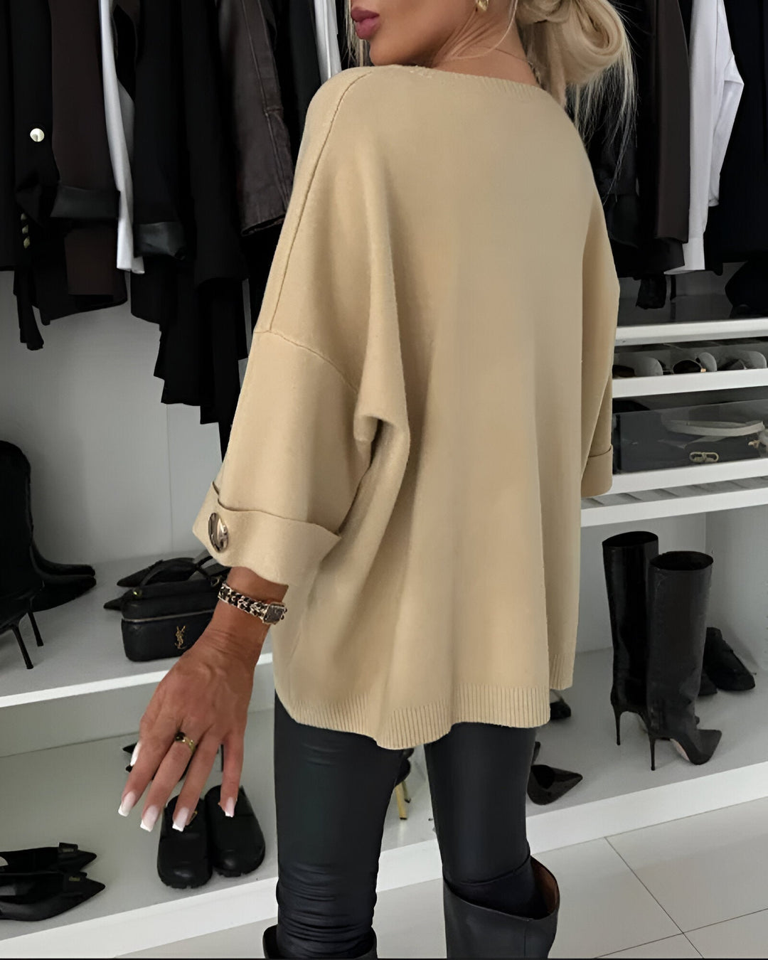 Lucie™ | Soft Sweater with Buttons