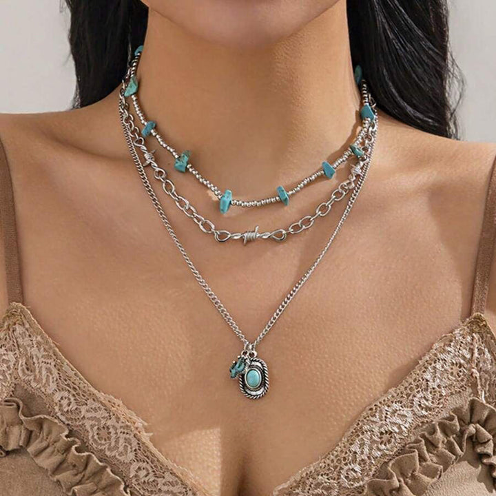Collier Pendentif Vintage