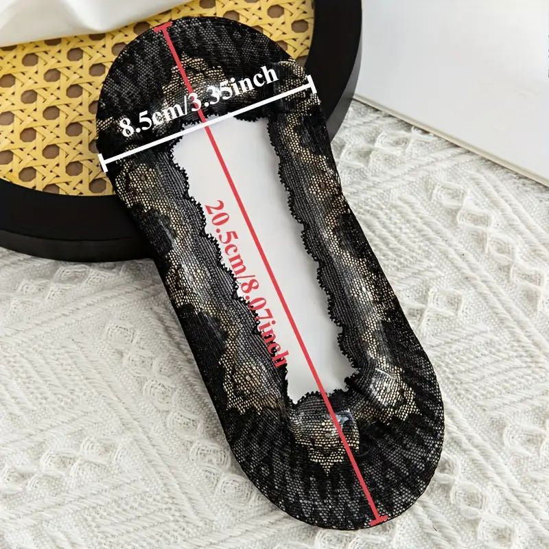 Chaussettes Respirantes En Dentelle