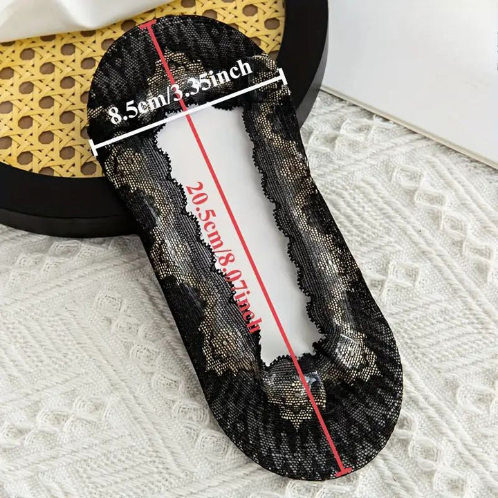 Chaussettes Respirantes En Dentelle