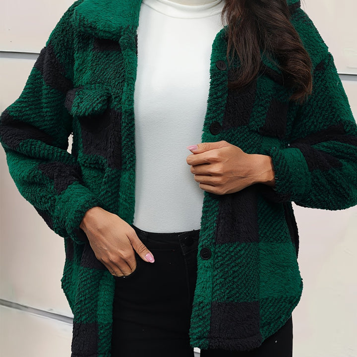 Ronda | Elegant Oversized Fleece Jacket