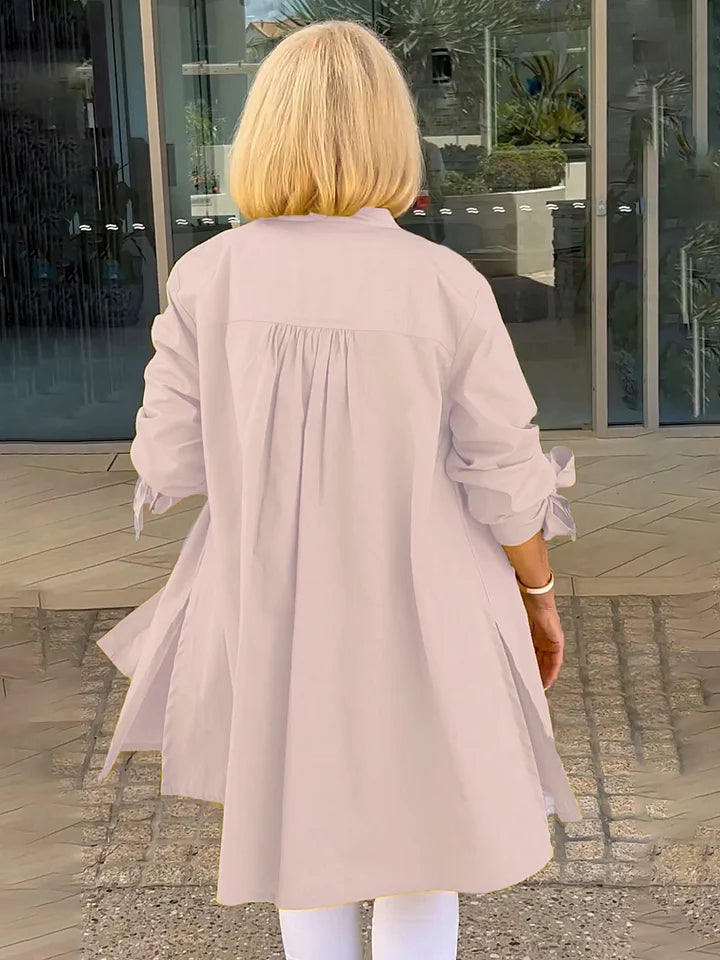 Carlina | Shirt Jacket with High Collar