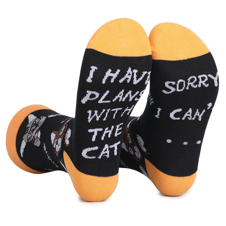 Chaussettes Vintage À Imprimé Animal