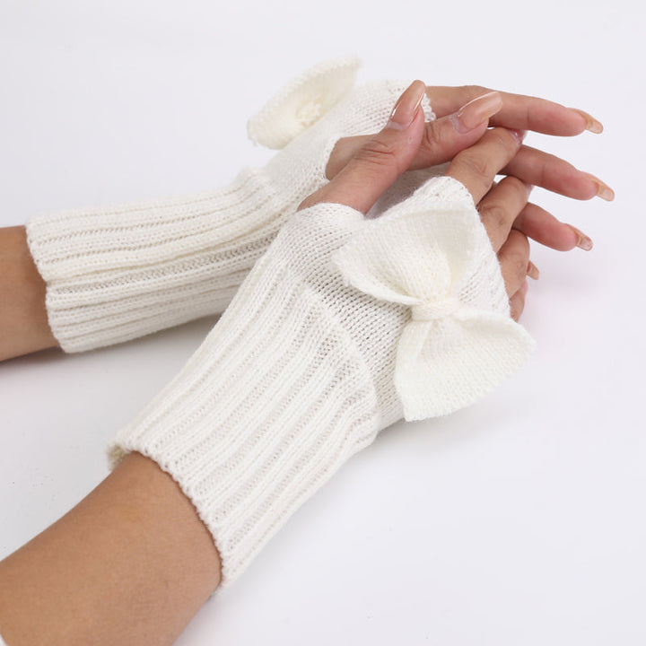 Gants Chauds De Couleur Unie
