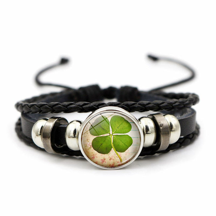 Bracelet Trèfle À Quatre Feuilles
