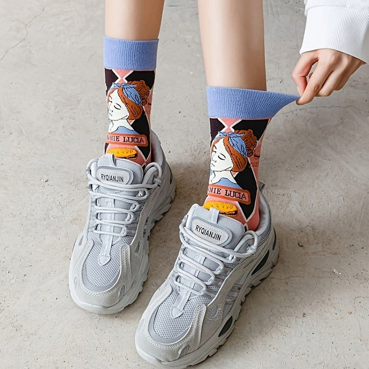Chaussettes Décontractées Vintage