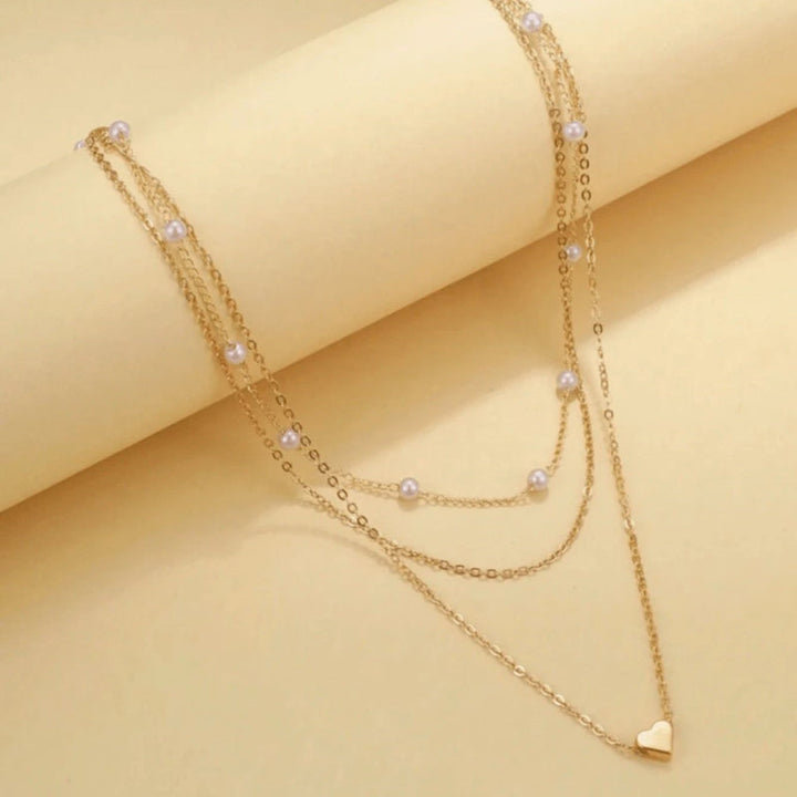Collier Pendentif En Forme De Coeur