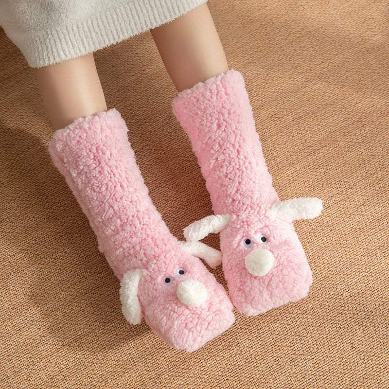 Chaussettes Chaudes Antidérapantes