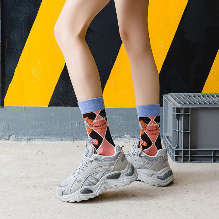 Chaussettes Décontractées Vintage